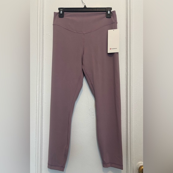 NWT Lululemon Wunder Under SmoothCover High-Rise Tight 25" Size 10 Lavender Lux - Picture 1 of 4